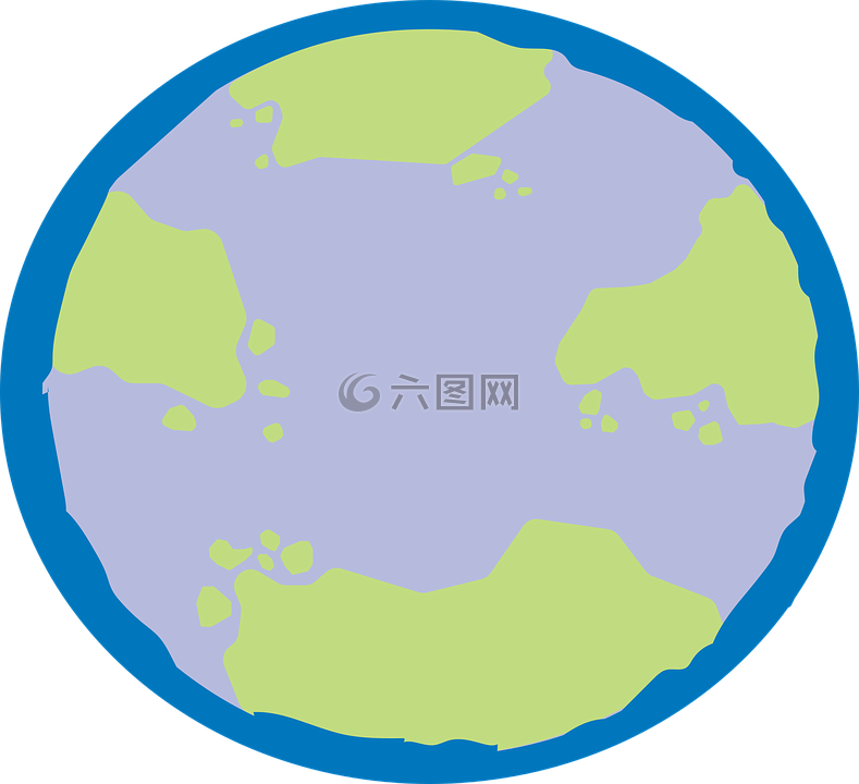 地球,行星,大洲