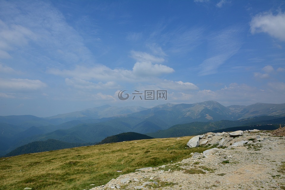 transalpina,山,罗马尼亚