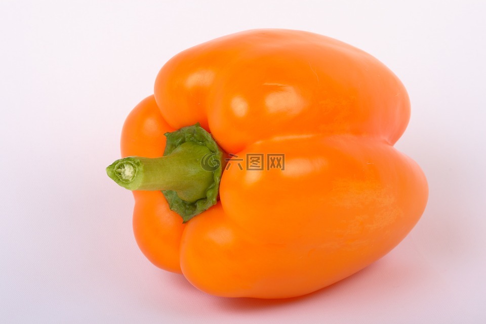 甜辣椒,蔬菜,黃色