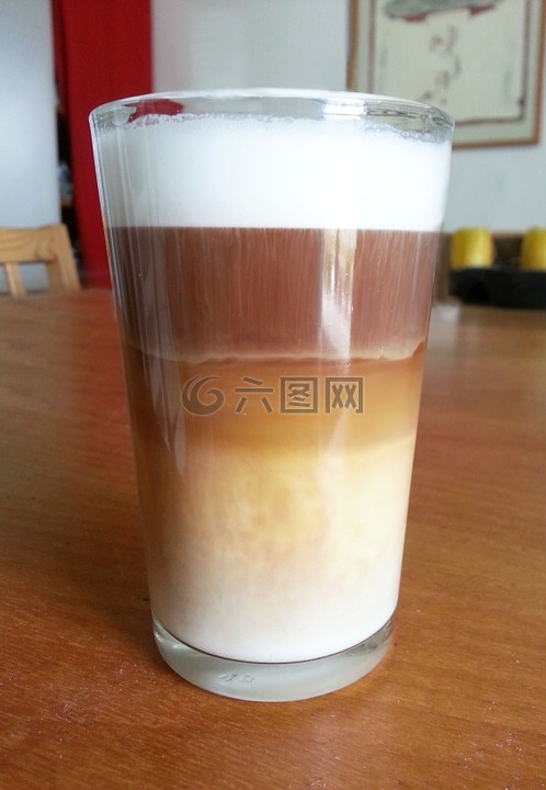 咖啡,牛奶咖啡,拿鐵瑪奇朵