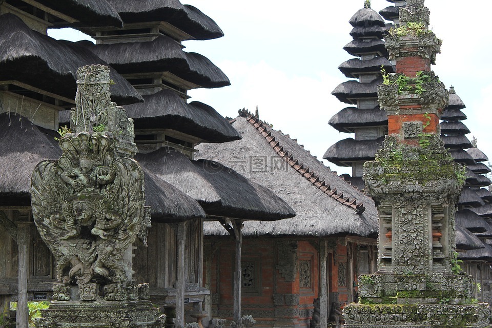 寺,巴厘島,印度尼西亞