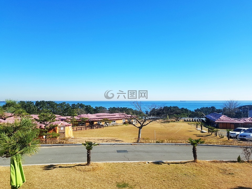 之間開普敦的恐懼,蔚山,海
