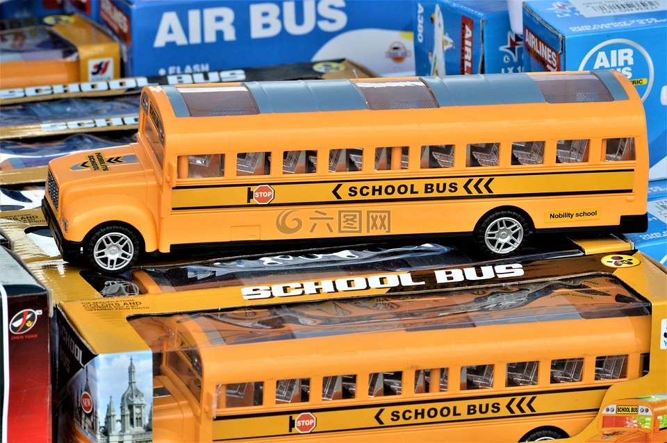 校車,玩具,巴士