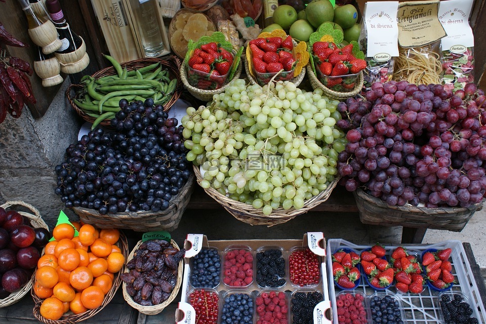 水果,锡耶纳,意大利