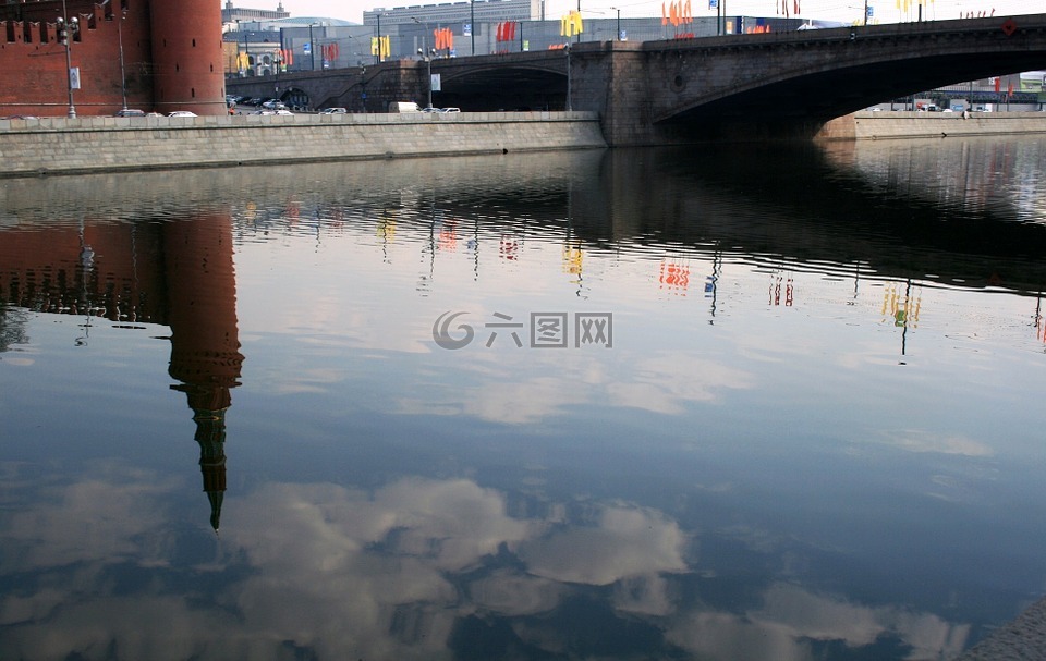 河,莫斯科,俄羅斯