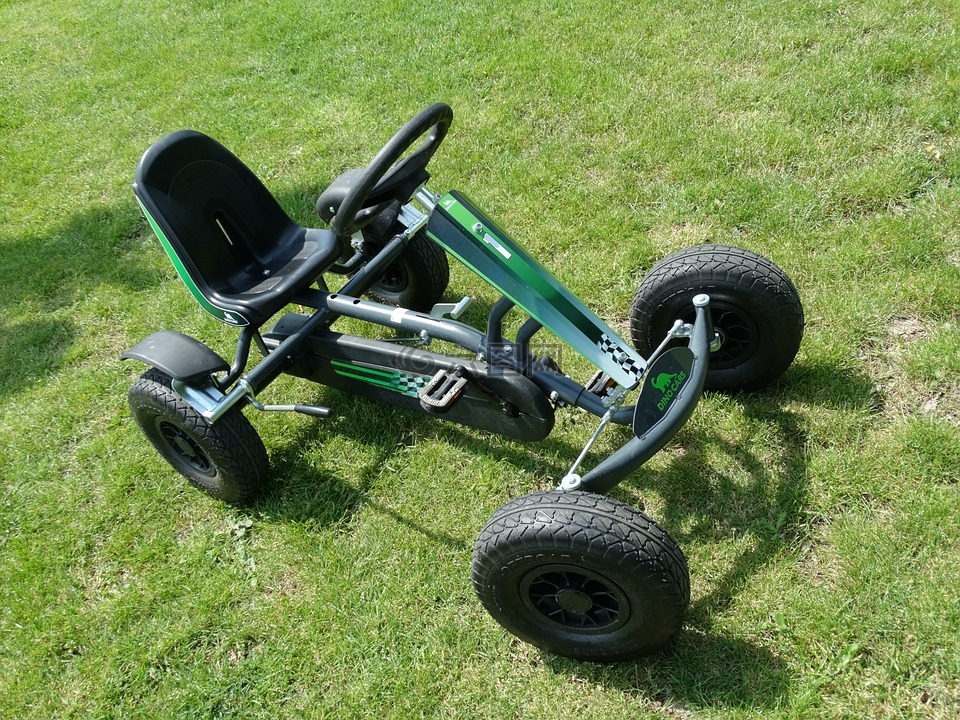 購物車,腳踏板,公園