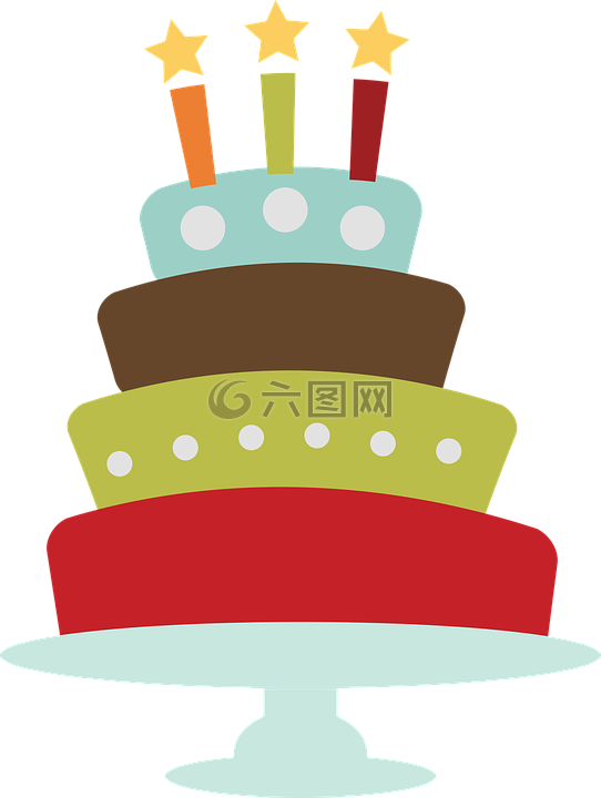 生日,蛋糕,剪貼畫