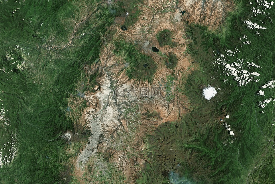 安第斯山脈,nevado,地形