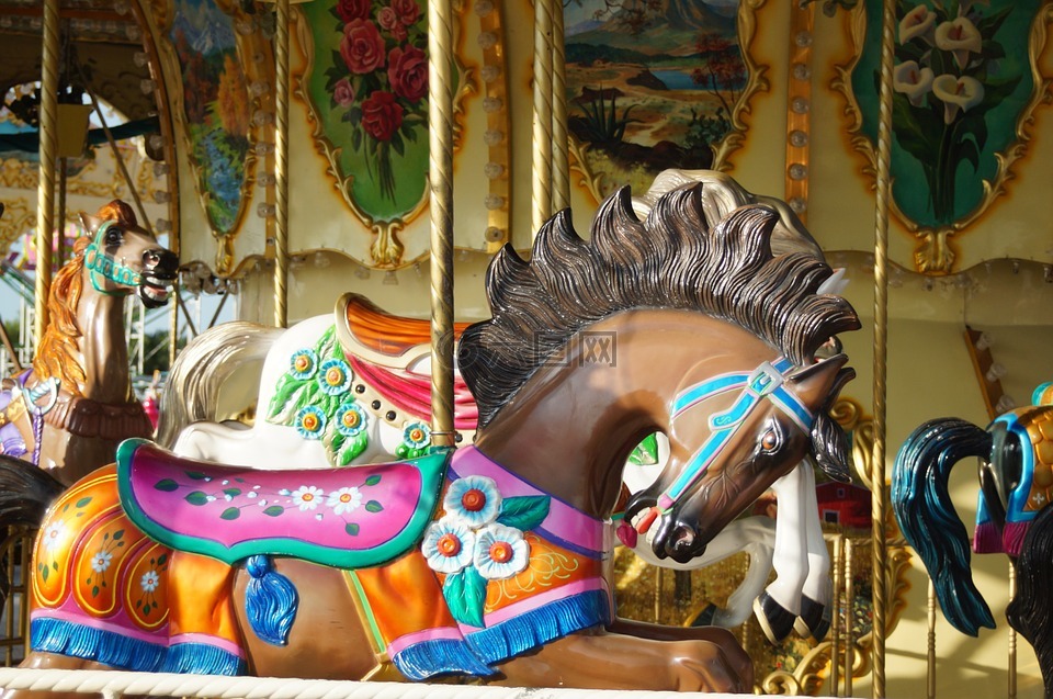 公平,carrucel,馬