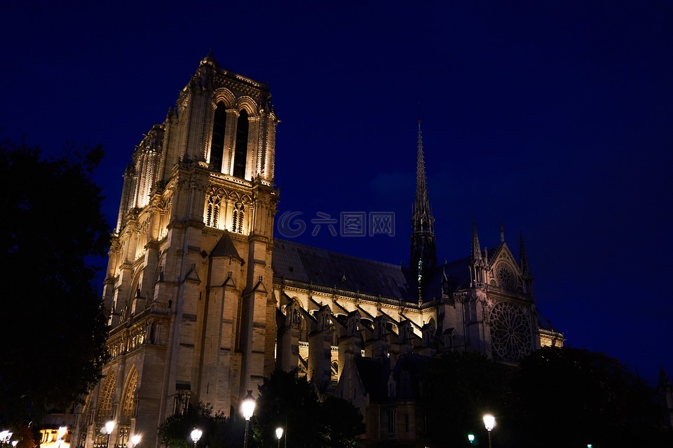 巴黎,法國,巴黎圣母院