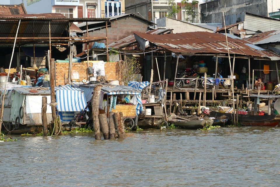 越南,湄公河流域,河