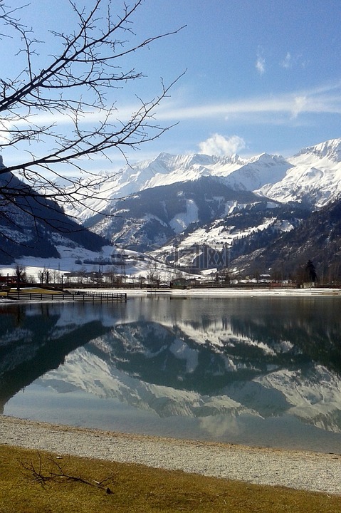 高恩山,湖,山