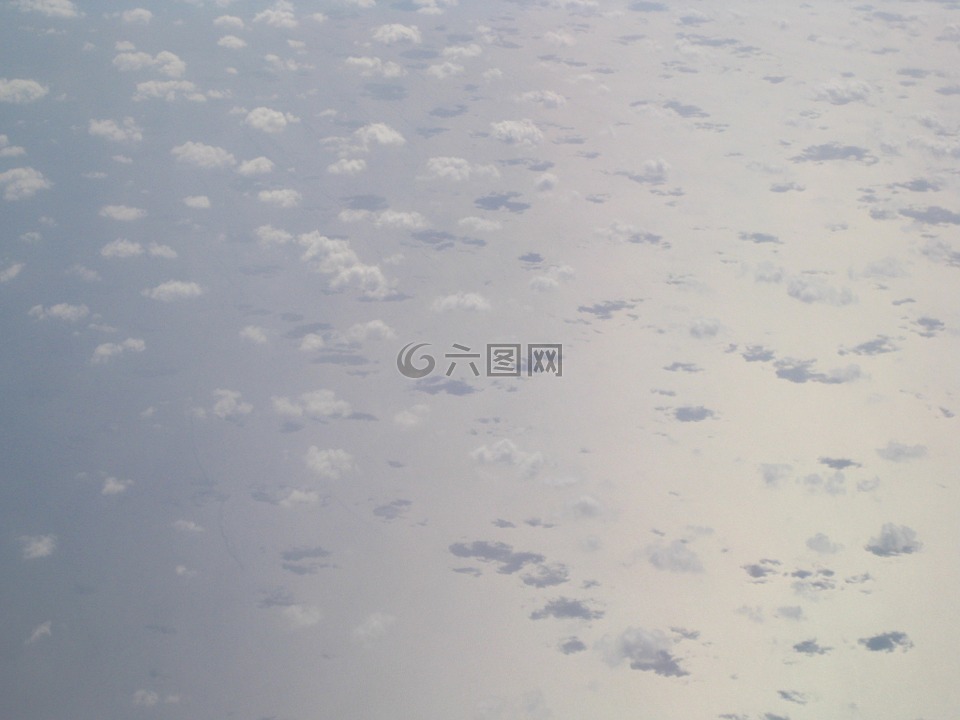 云,天空,藍(lán)色
