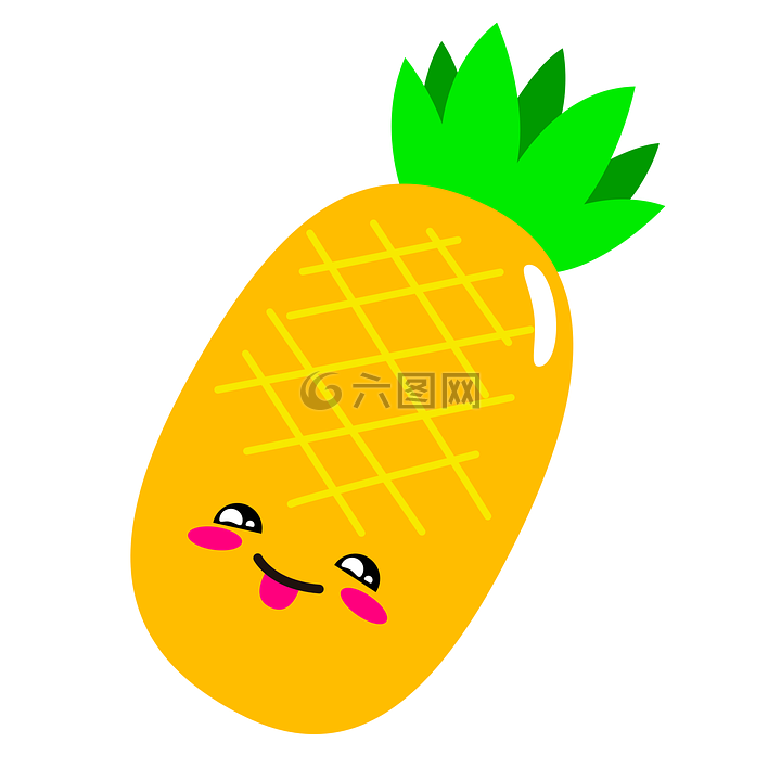 菠蘿,圖,水果