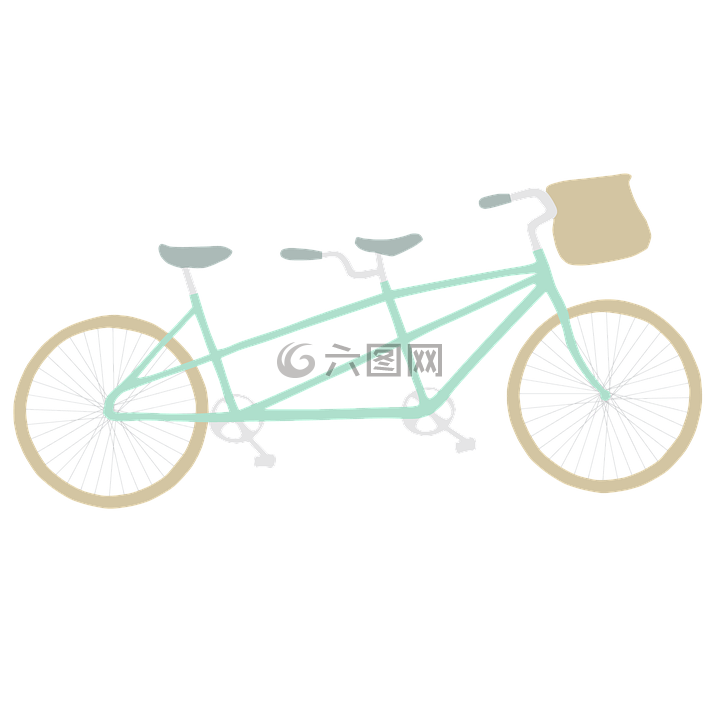 自行車,兩輛自行車