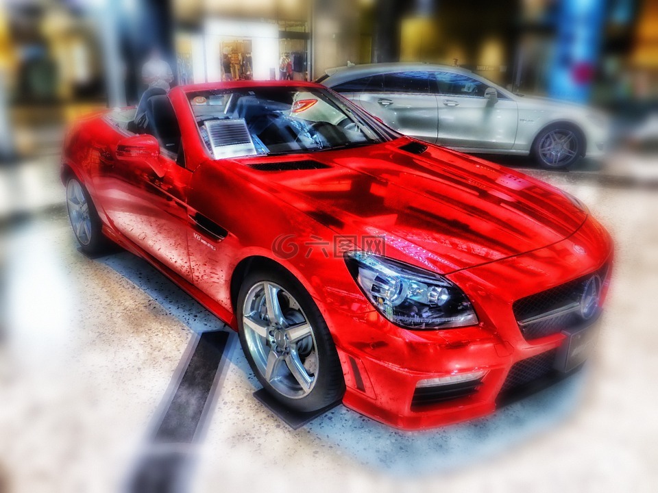梅賽德斯奔馳,slk 55,車