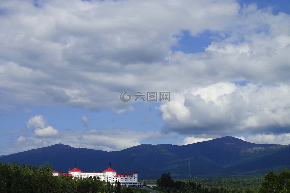mt 華盛頓酒店,山,vista