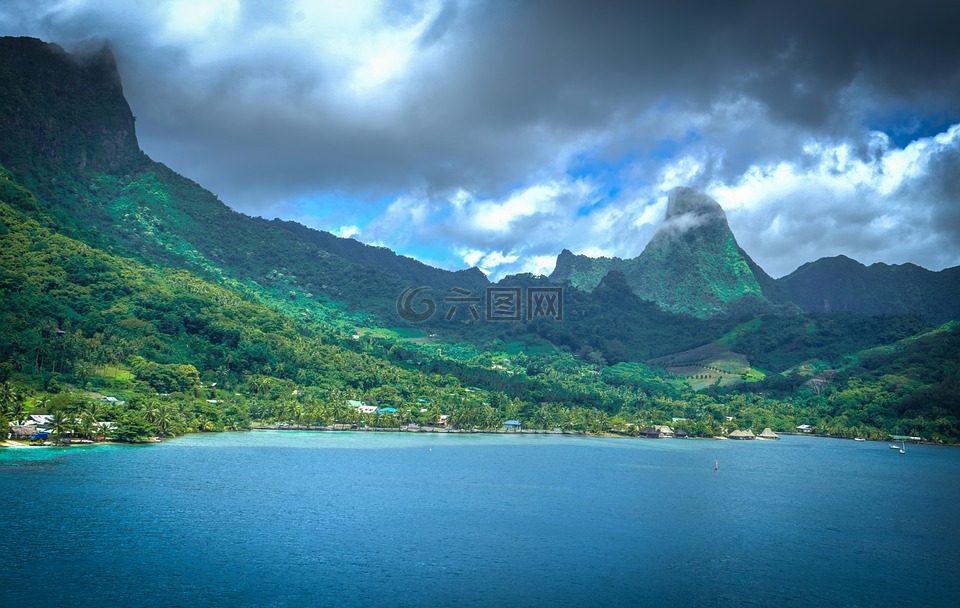 莫雷阿島,法國,波利尼西亞