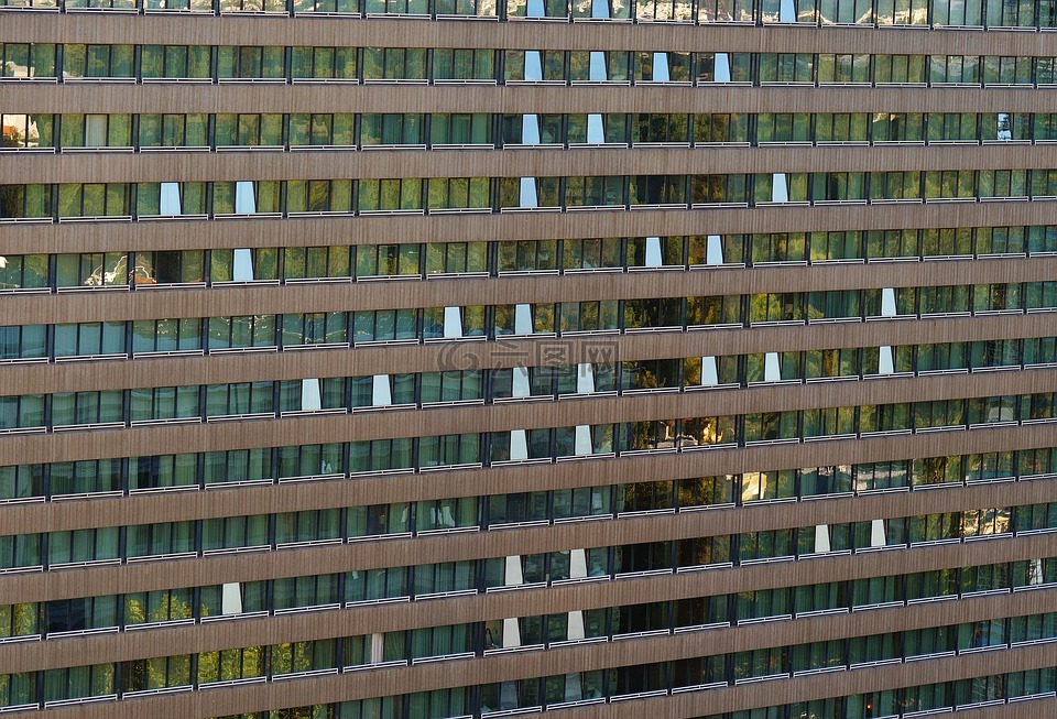 摩天樓,建設,架構