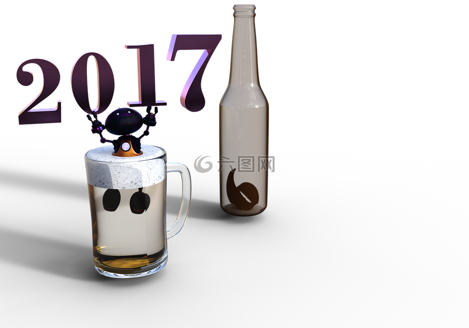 新年除夕,新的一年的一天,新的一年2017年