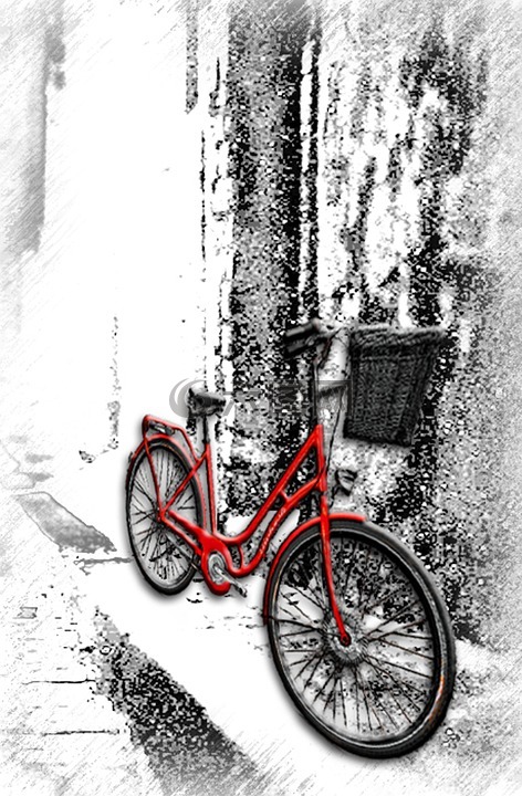 自行車,復(fù)古,德卡