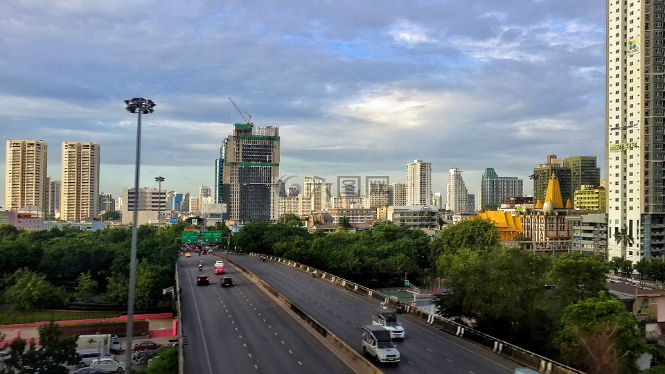 市容,結構,城市生活