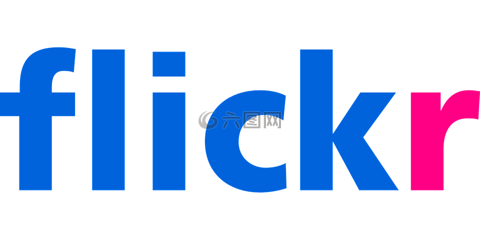 flickr的,徽標(biāo),品牌