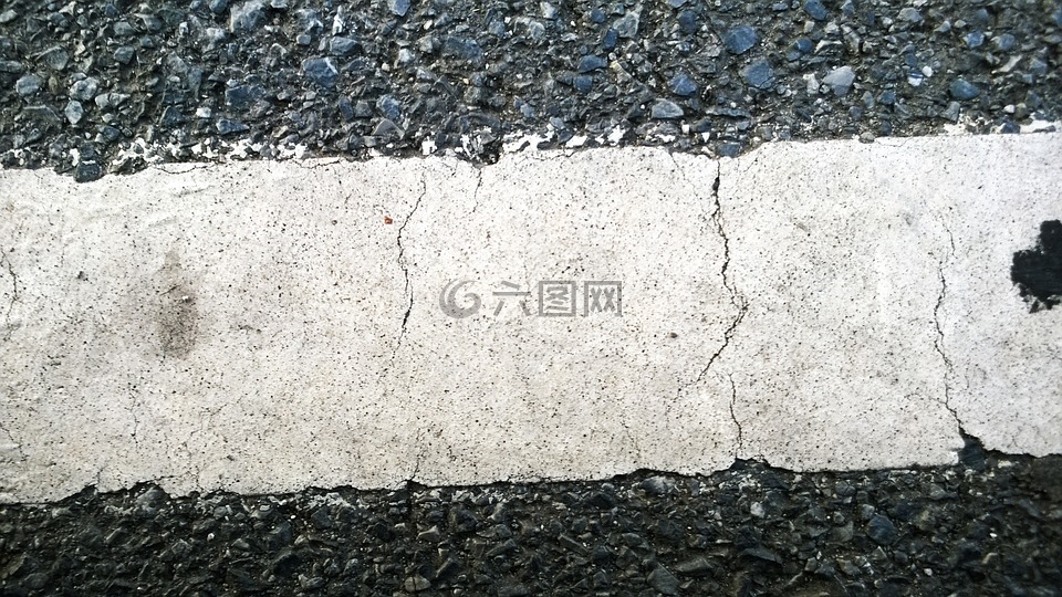地面,線,瀝青