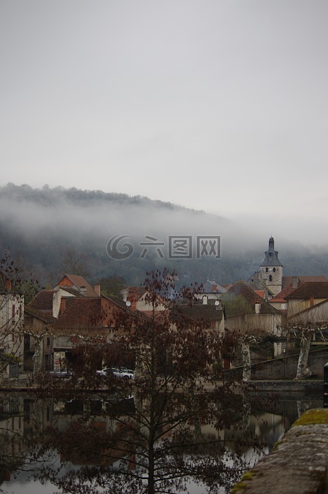 村,法国,aveyron