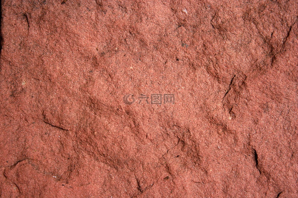 石,山石頭,紅色