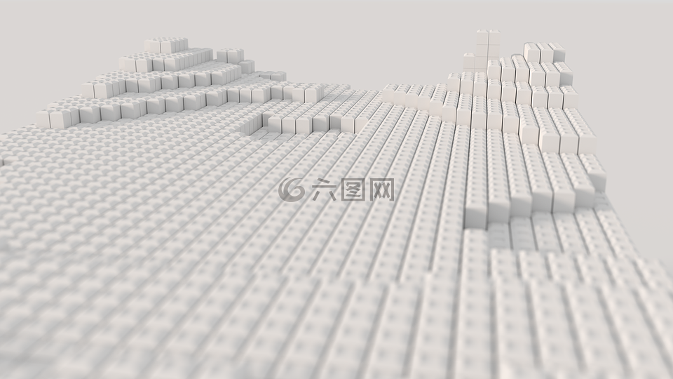 塊,攪拌器,blender3d