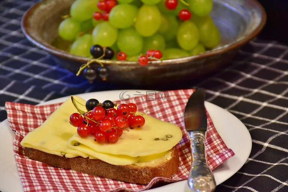 奶酪面包,面包,奶酪