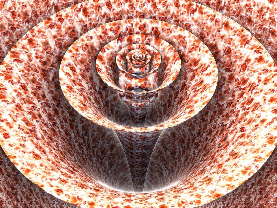 分形,3d,螺旋
