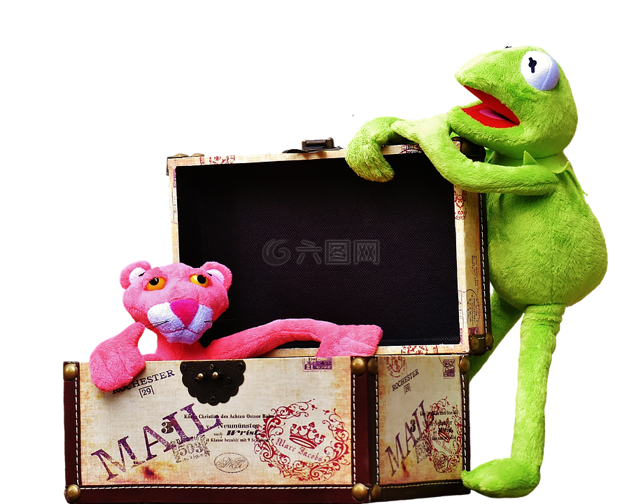 毛絨玩具,柯,粉紅豹