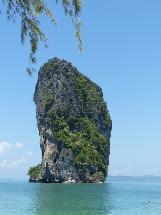 poda島,甲米,泰國