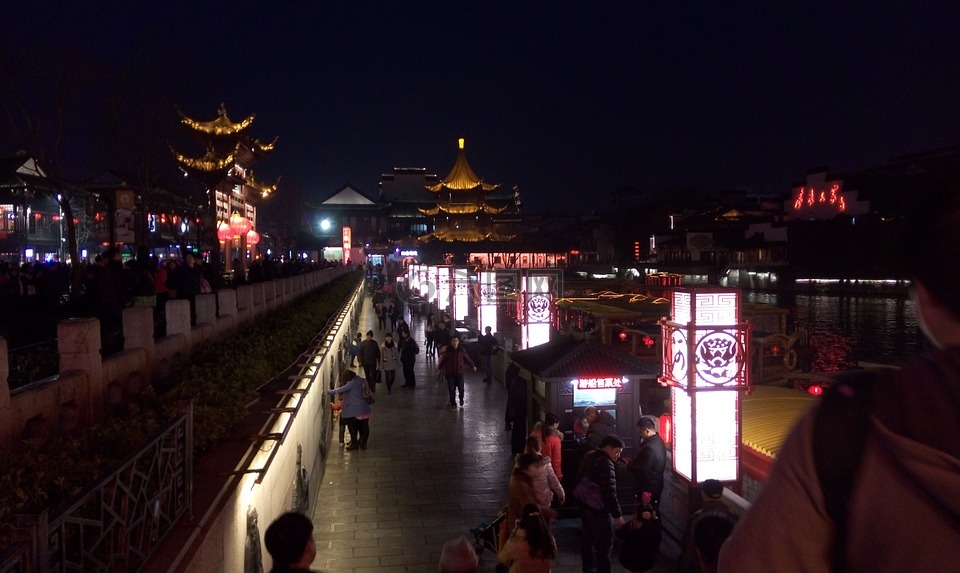 南京,夫子廟,燈會(huì)