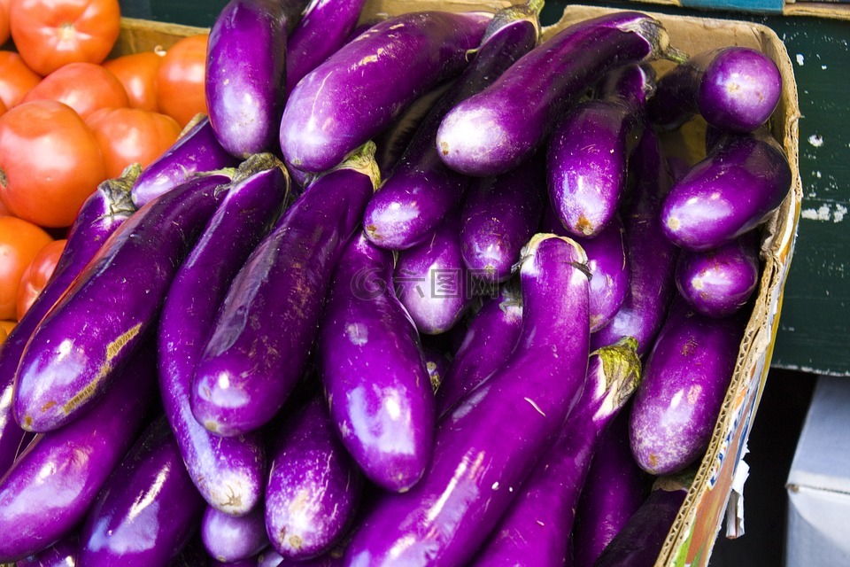 茄子,蔬菜,食品