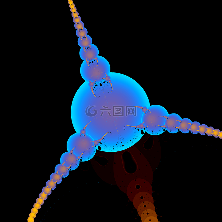 抽象,分形,3d