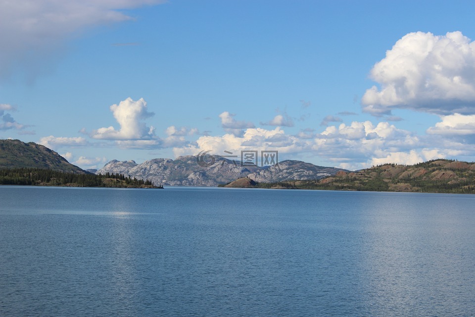 湖laberge,鹽水,育空地區(qū)