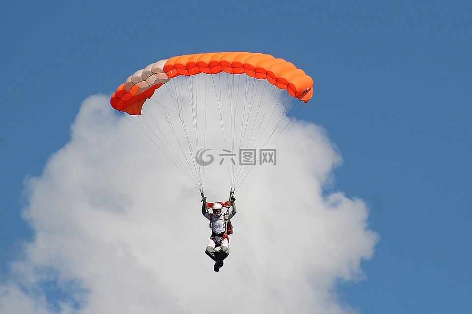 滑翔傘,空中運動,休閑