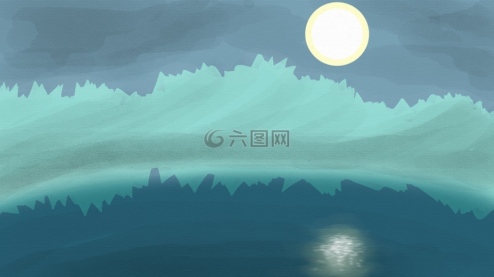 冰,冷,冰山