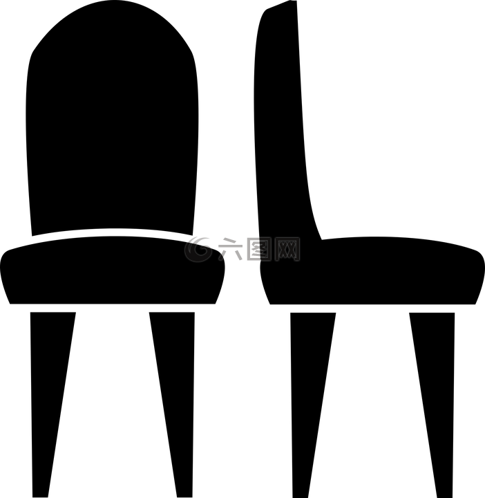 椅子,家具,设置