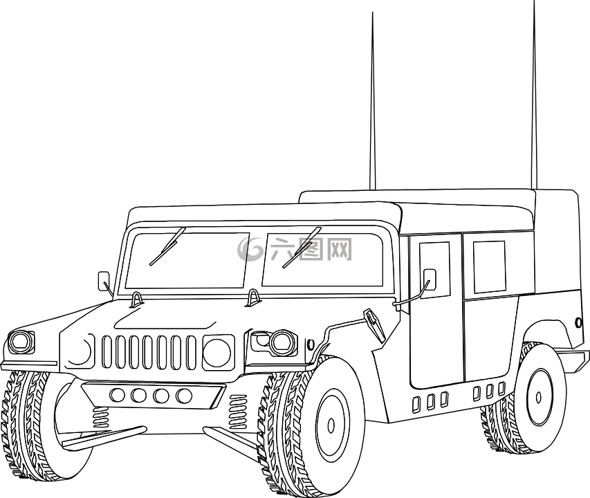 悍馬,車輛,軍事