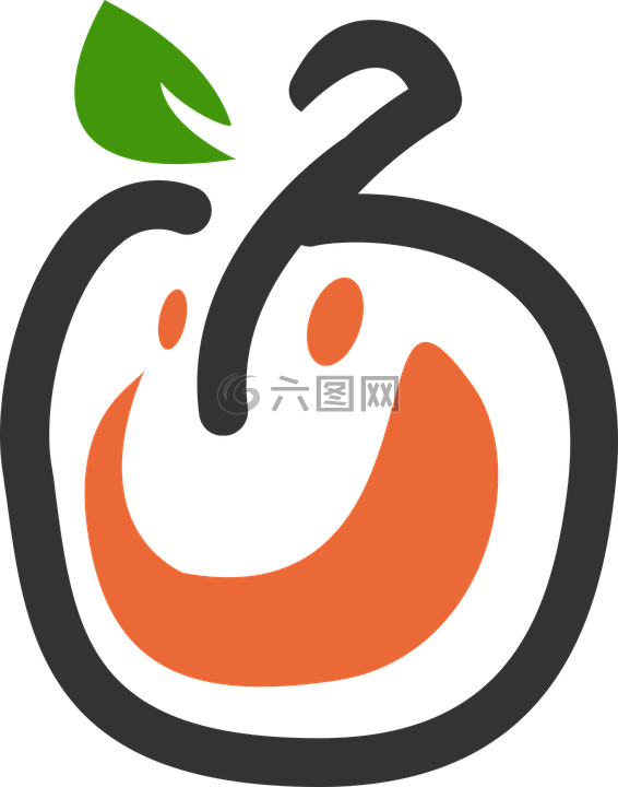 象形圖,水果,蘋果