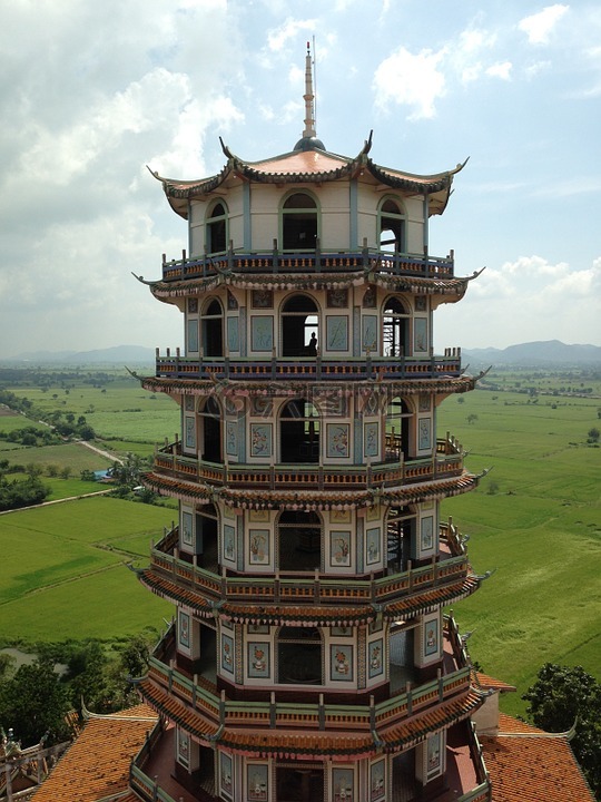 北碧府,寶塔,寺