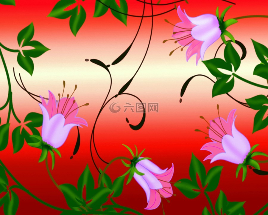 鮮花,背景,花的