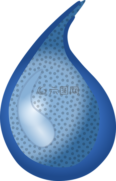 下降,水,液體