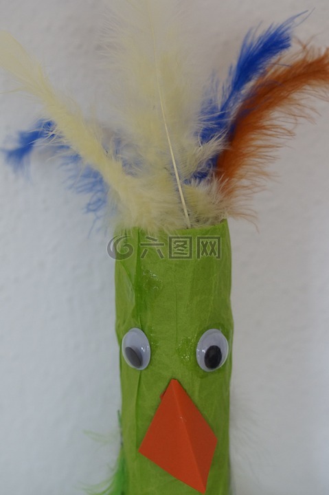 鳥,自己動手,工藝品