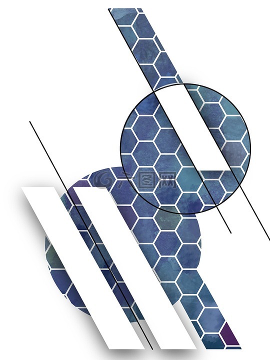 設(shè)計(jì),抽象,藍(lán)色