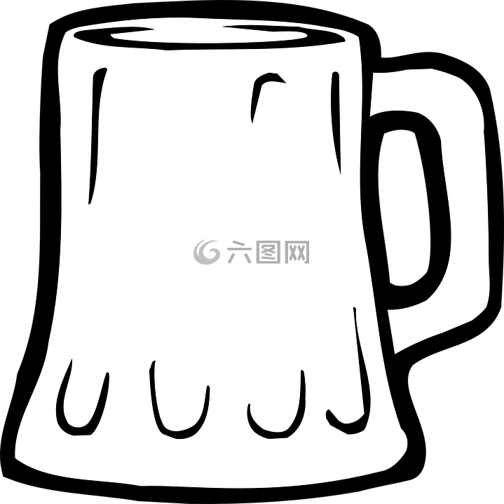 啤酒,黑,玻璃